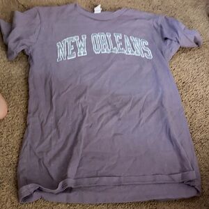 New Orleans Kids Short Sleeve Tee - Lavender